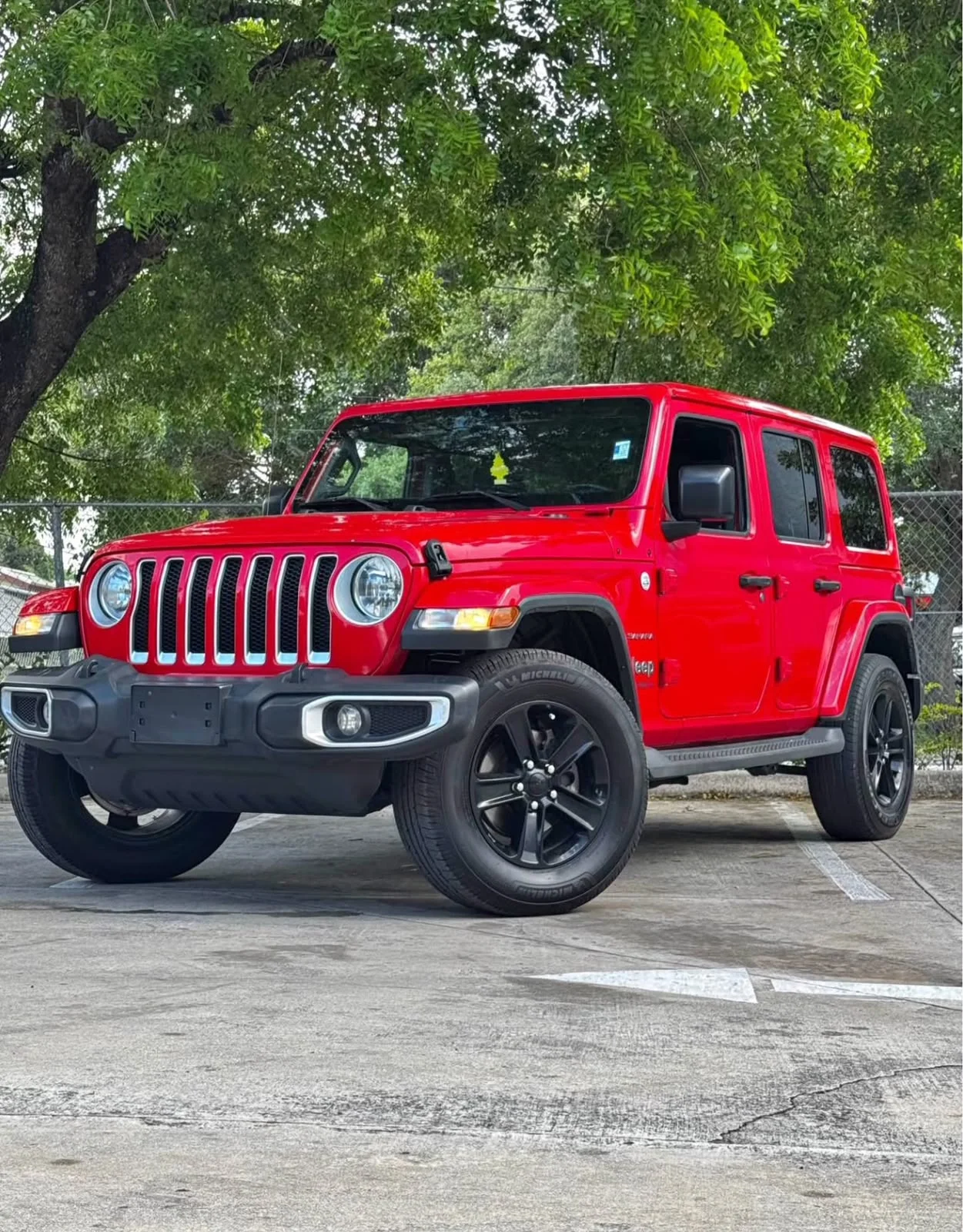 Jeep Wrangler Rojo